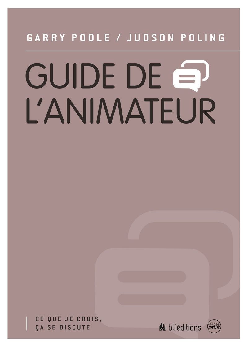 Guide de l'animateur