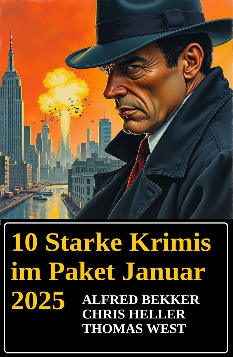 10 Starke Krimis im Paket Januar 2025