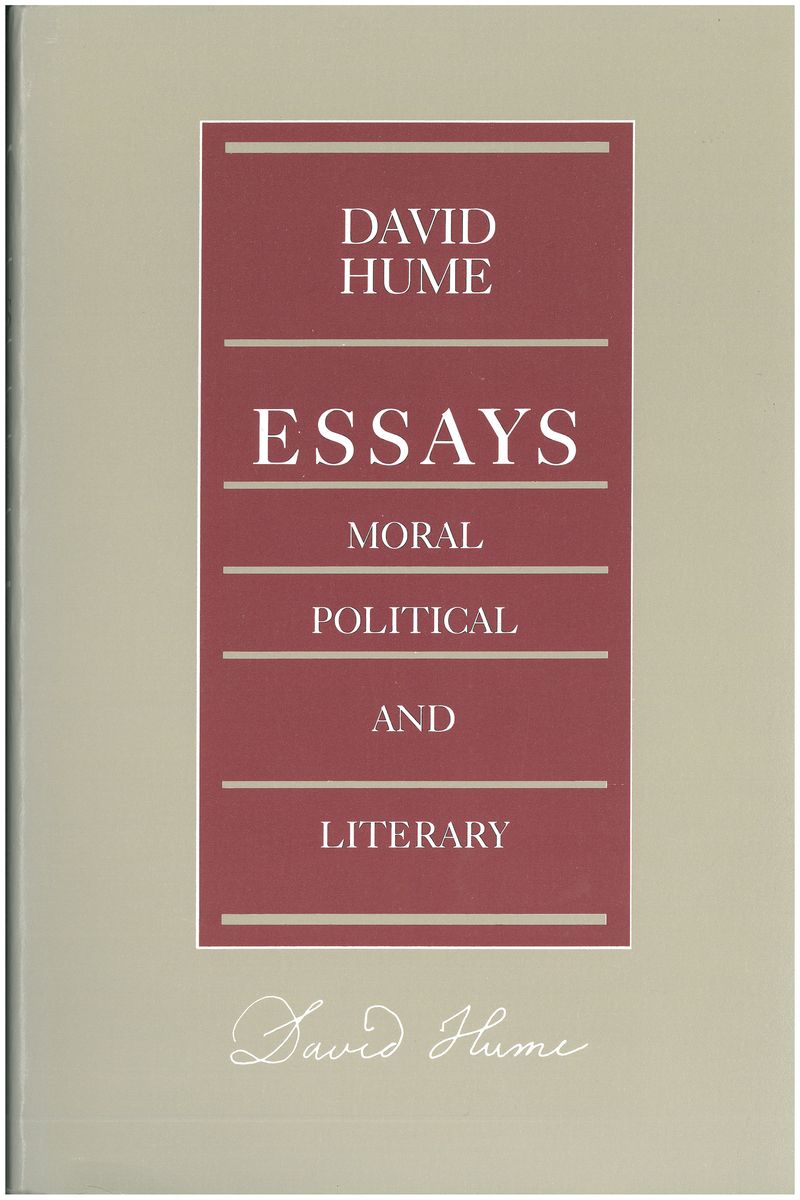 Essays: Moral, Political, and Literary