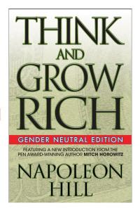 Think and Grow Rich (Gender Neutral Edition)