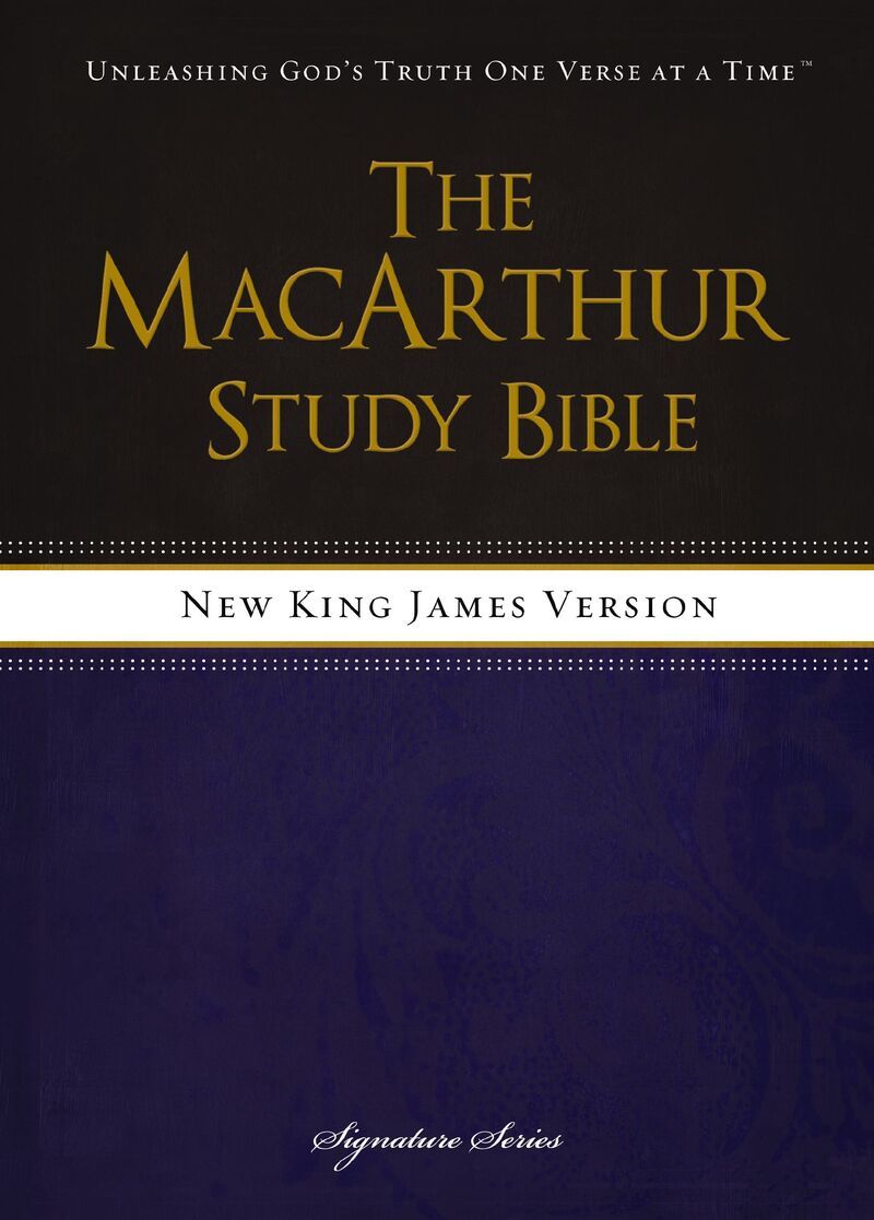 NKJV, The MacArthur Study Bible