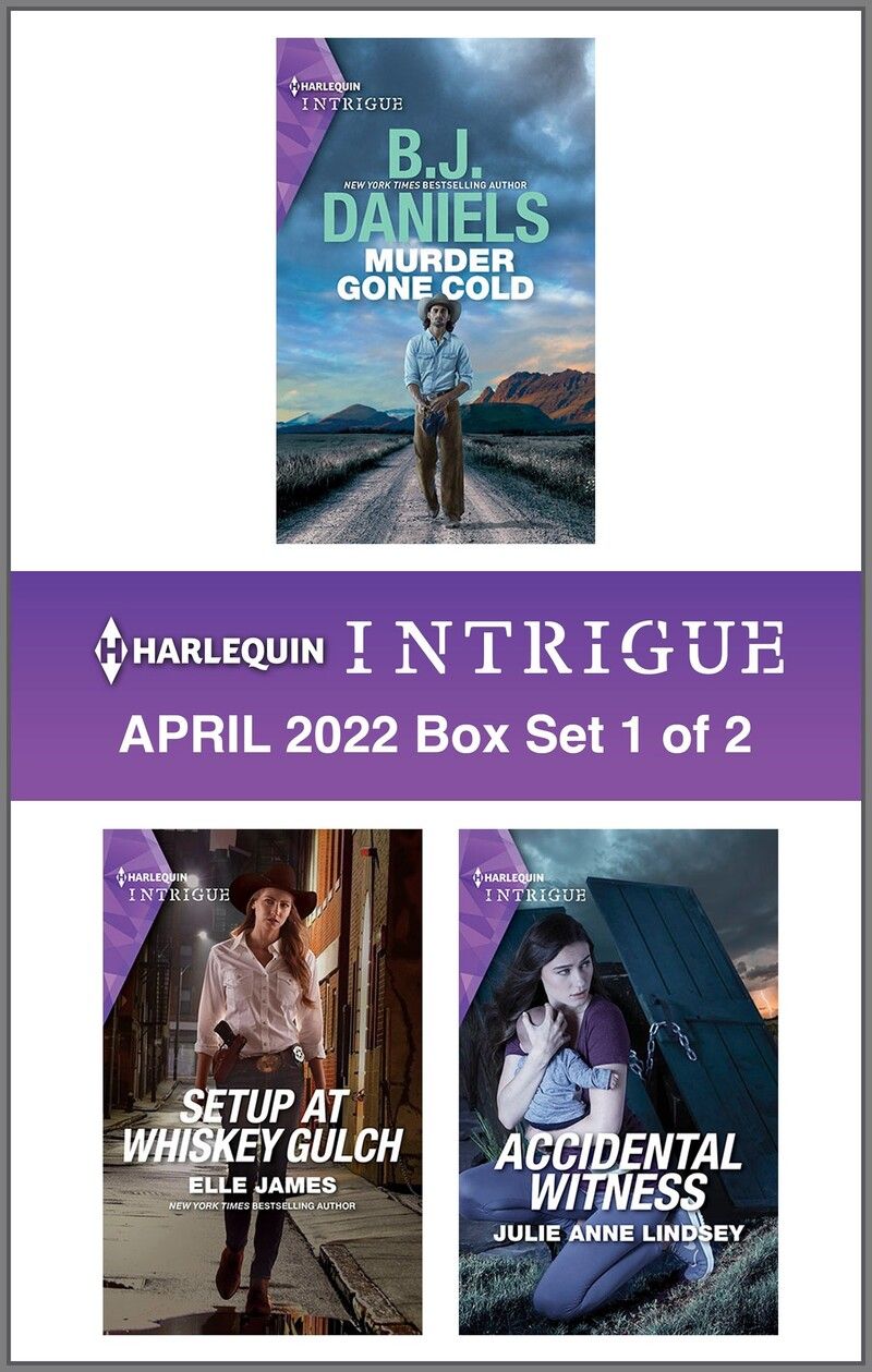 Harlequin Intrigue April 2022 - Box Set 1 of 2