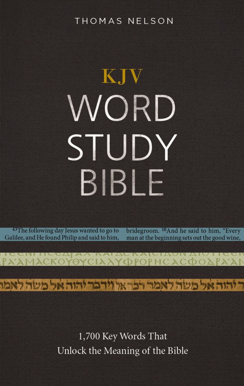 KJV, Word Study Bible, Red Letter