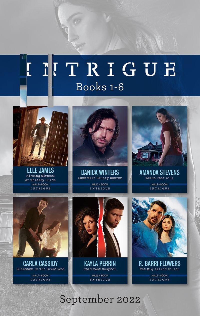 Intrigue Box Set Sept 2022/Missing Witness at Whiskey Gulch/Lone Wolf Bounty Hunter/Looks That Kill/Gunsmoke in the Grassland/Cold Case Suspe