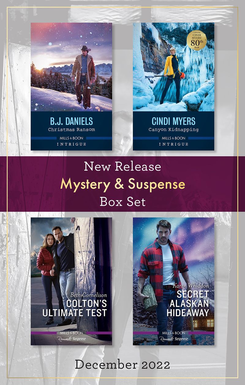 Mystery & Suspense New Release Box Set Dec 2022/Christmas Ransom/Canyon Kidnapping/Colton's Ultimate Test/Secret Alaskan Hideaway