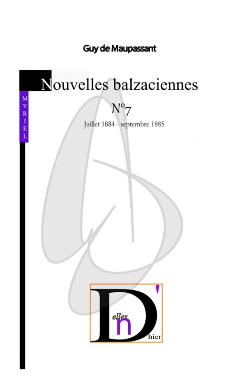 Nouvelles balzaciennes N°7