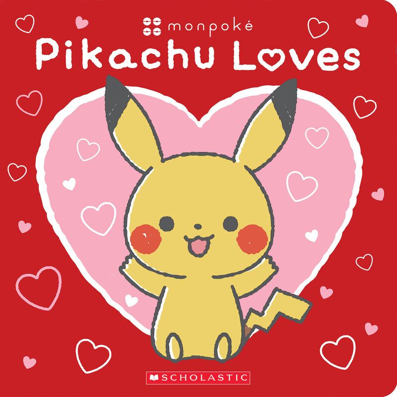 Pikachu Loves (Pokémon: Monpoké Board Book)