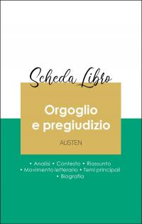 Scheda libro Orgoglio e pregiudizio (analisi letteraria di riferimento e riassunto completo)