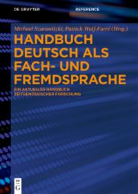 Handbuch Deutsch als Fach- und Fremdsprache