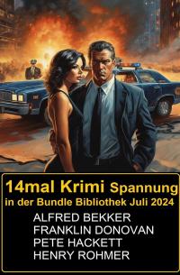 14mal Krimi Spannung in der Bundle Bibliothek Juli 2024