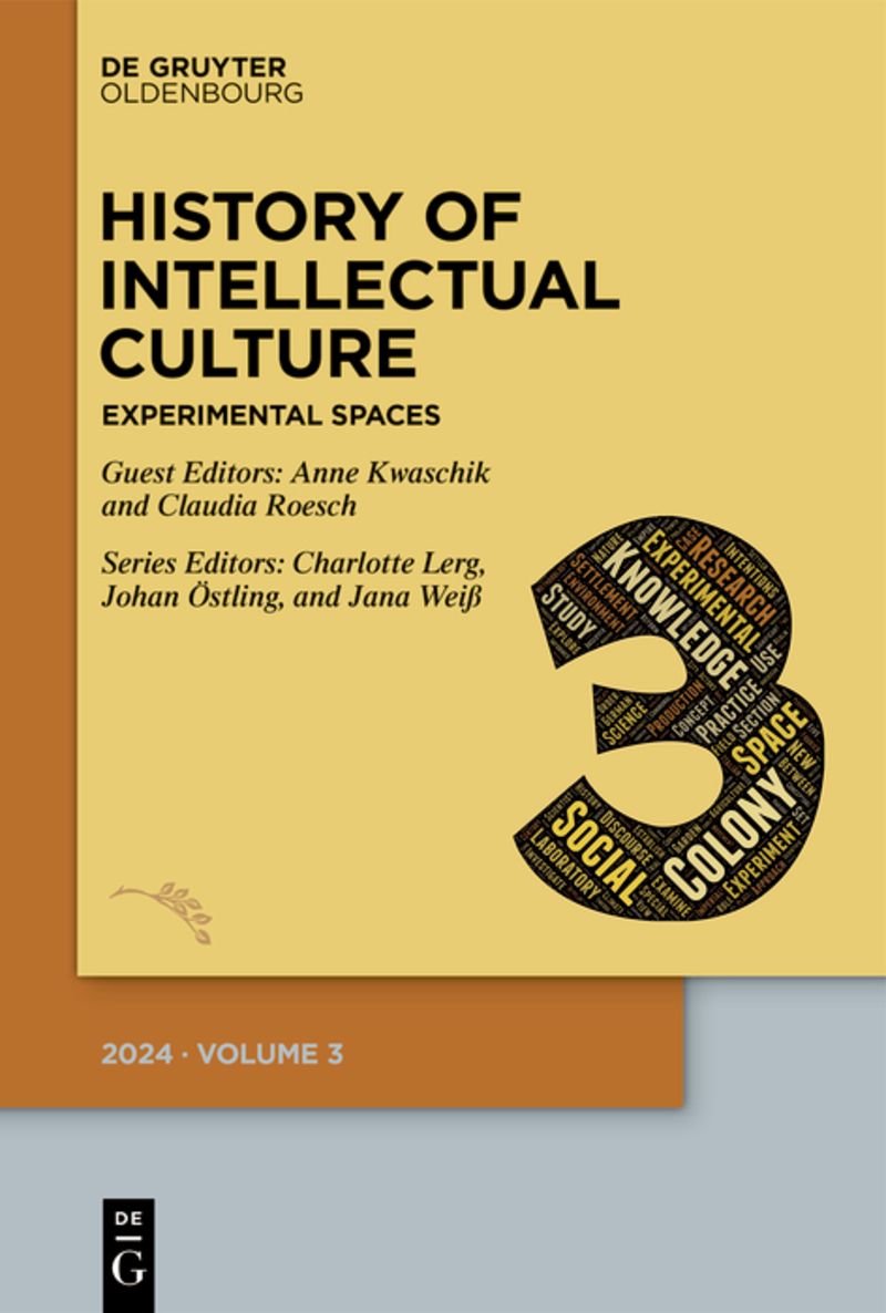 History of Intellectual Culture 3/2024