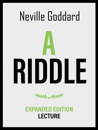 A Riddle - Expanded Edition Lecture