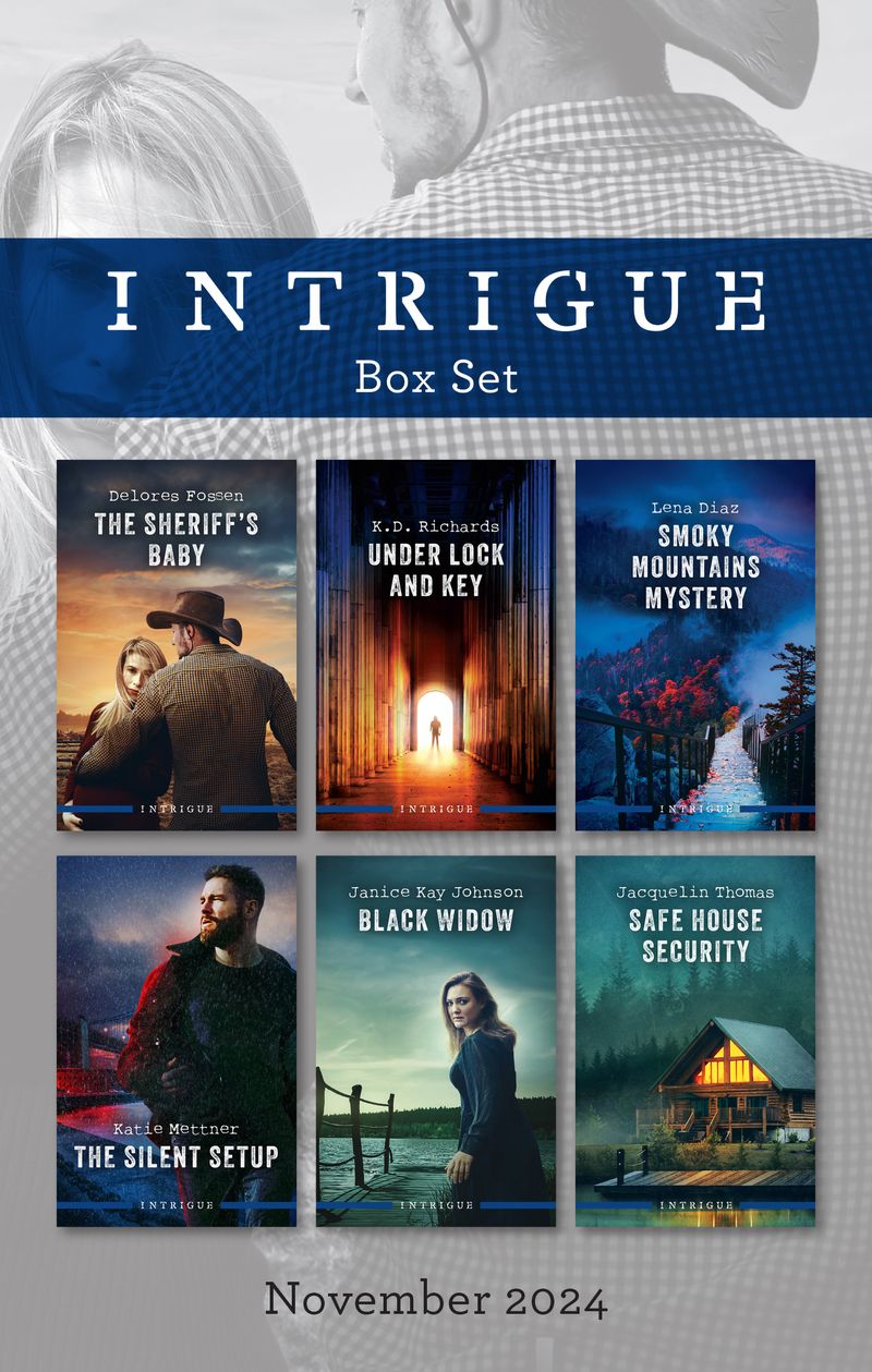 Intrigue Box Set Nov 2024/The Sheriff's Baby/Under Lock And Key/Smoky Mountains Mystery/The Silent Setup/Black Widow/Safe House Security