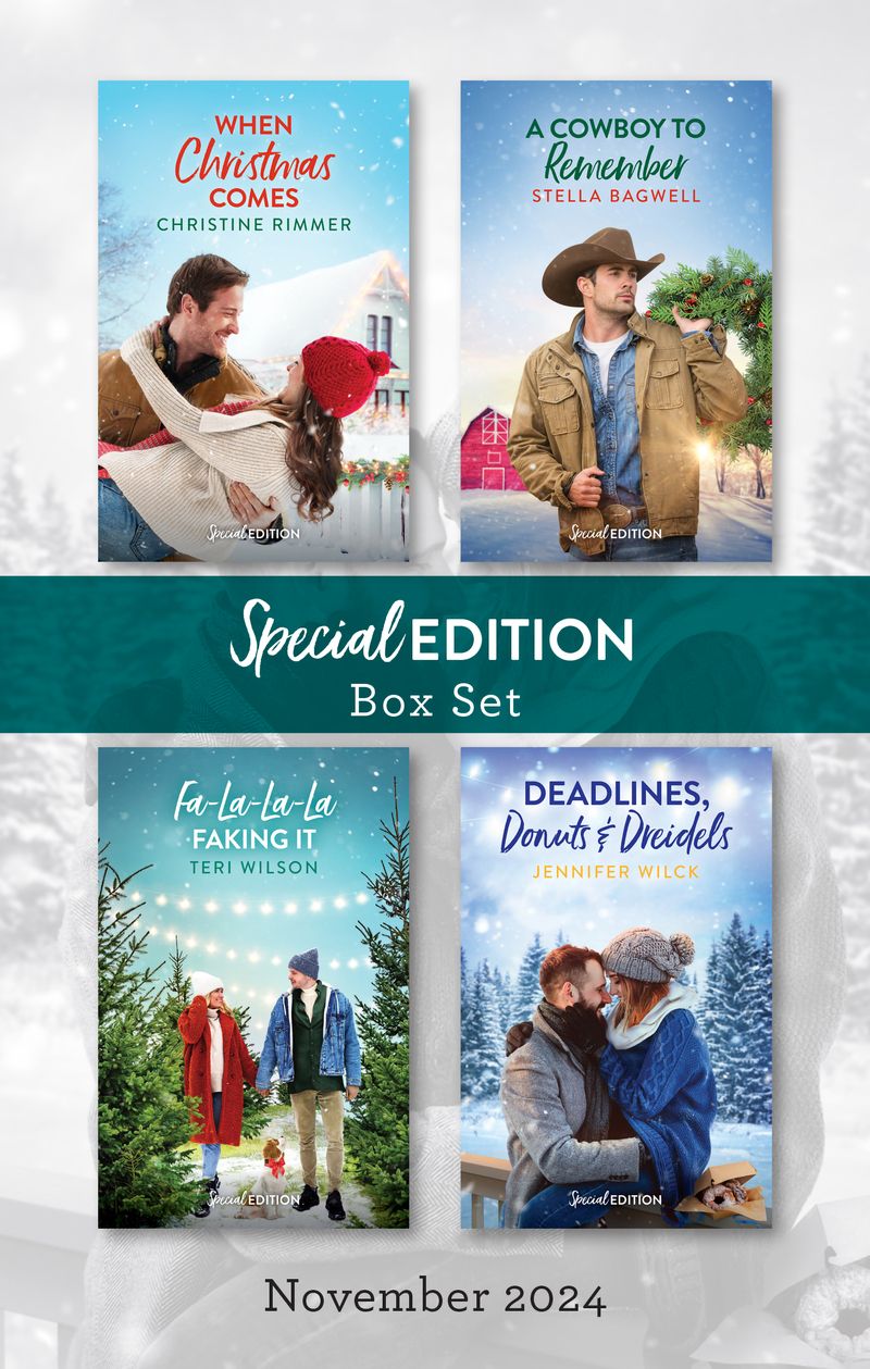 Special Edition Box Set Nov 2024/When Christmas Comes/A Cowboy To Remember/Fa-La-La-La Faking It/Deadlines, Donuts & Dreidels